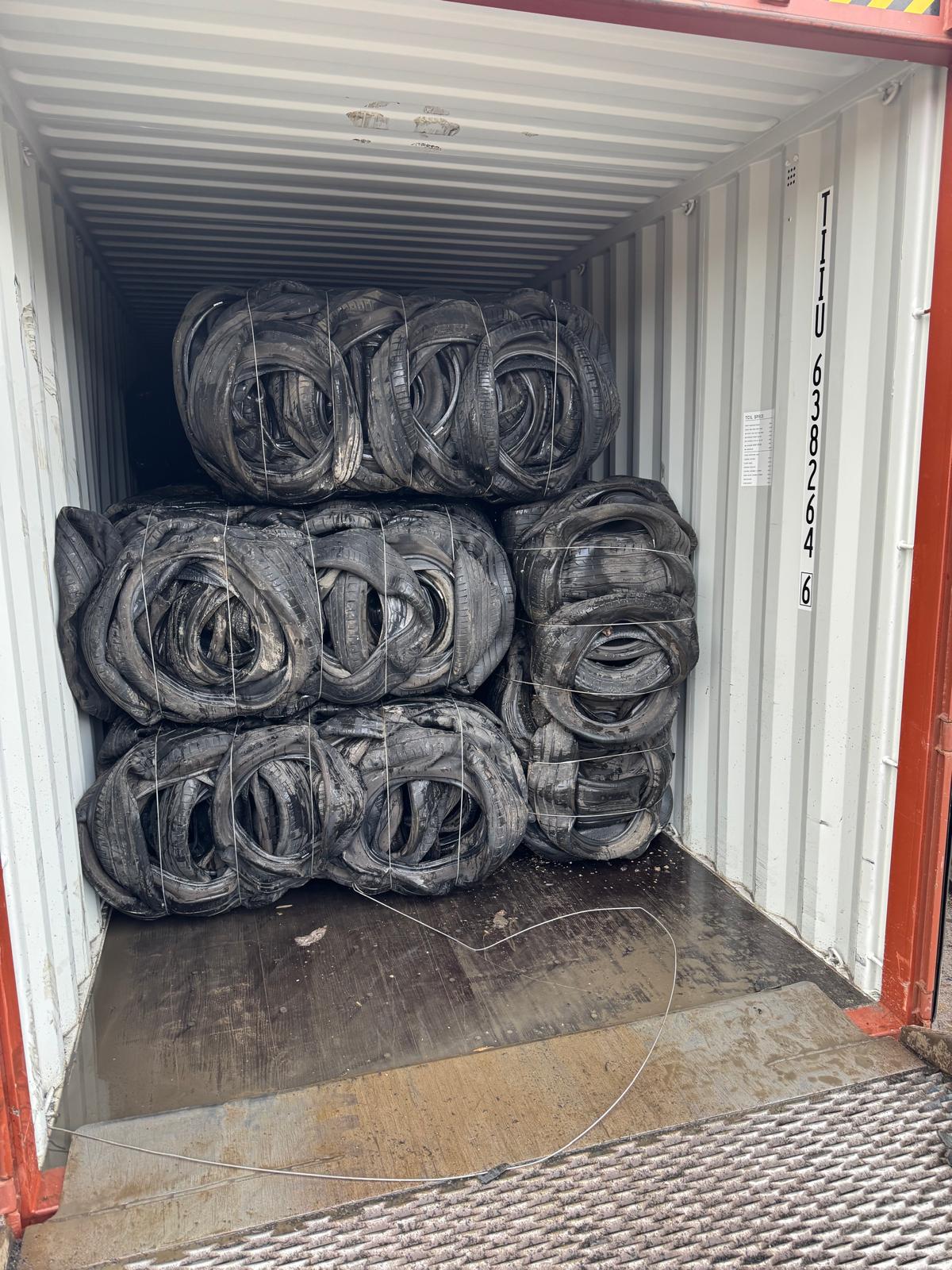 Scrap Baled Tires